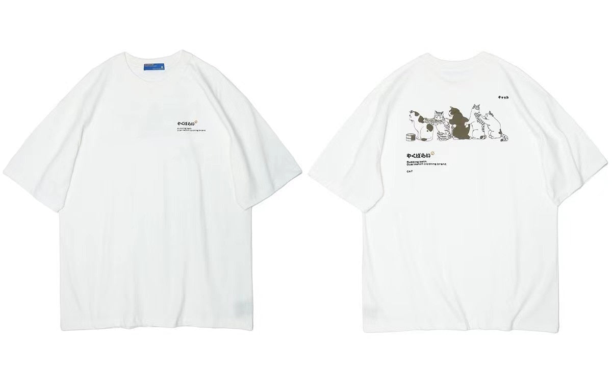 "Friendly One" Graphic Unisex Streetwear Women Men Y2K T-Shirt