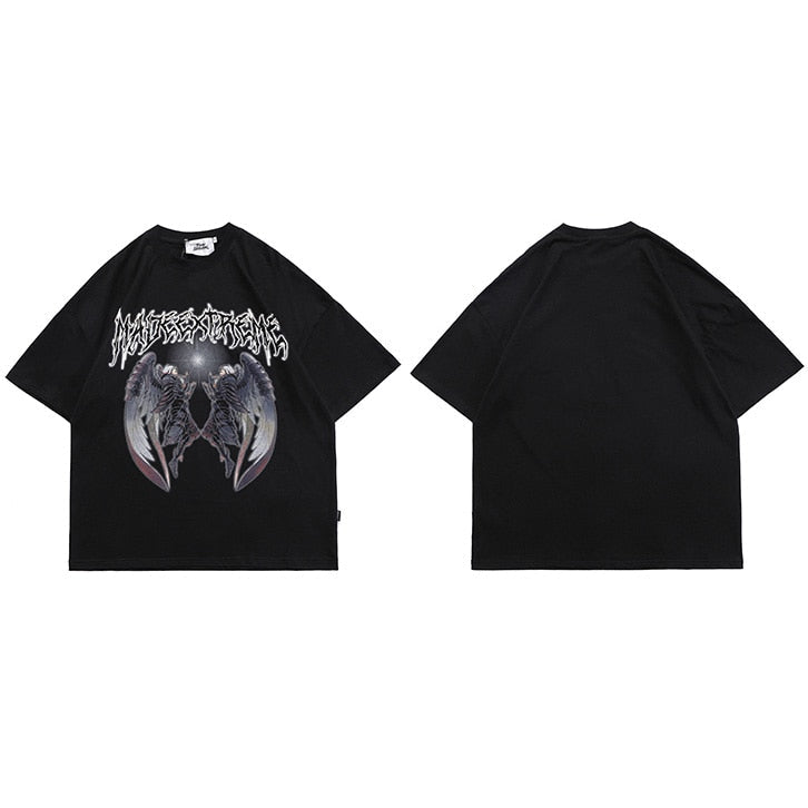 "Angel Wings" Unisex Men Women Streetwear Graphic T-Shirt