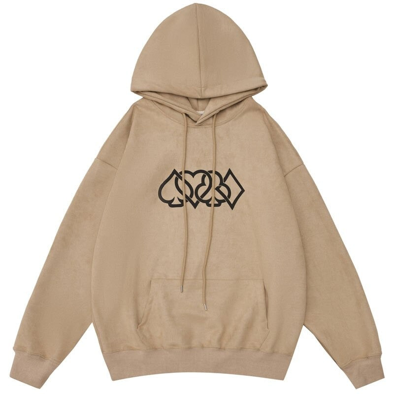 "Ace Of Spades" Unisex Men Women Streetwear Graphic Hoodie