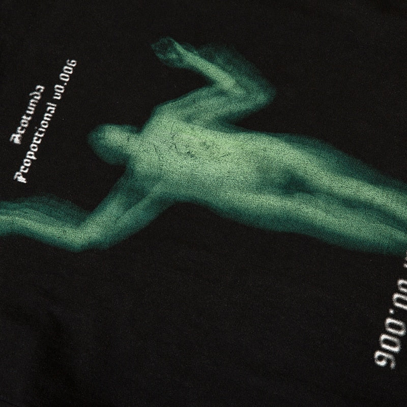 "Washed Away" Graphic Unisex Streetwear Vintage Women Men Y2K T-Shirt