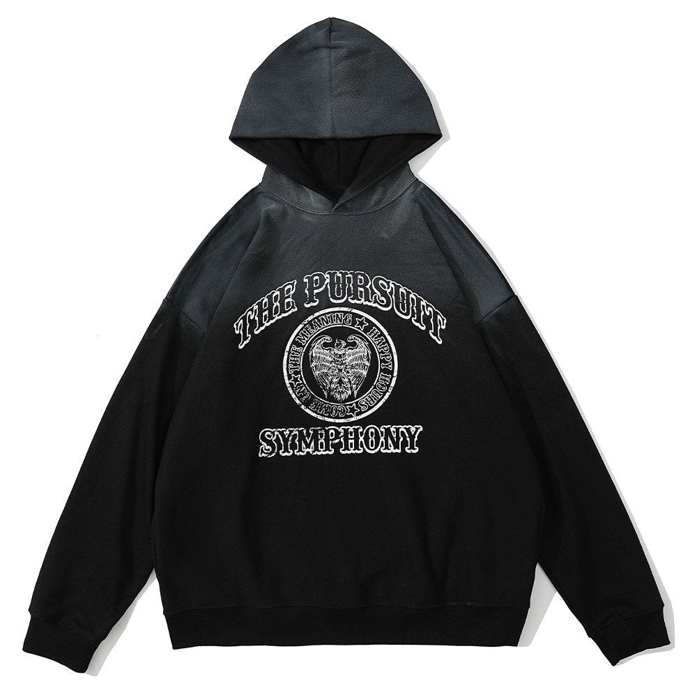 "University" Graphic Unisex Streetwear Vintage Women Men Y2K Hoodie