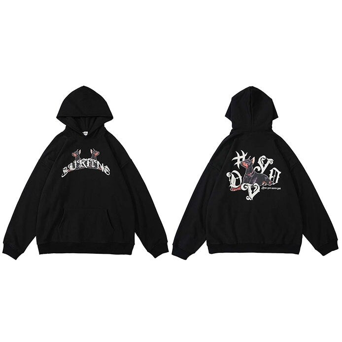 "First Down" Graphic Unisex Streetwear Vintage Women Men Y2K Hoodie