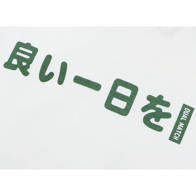 "Tokyo Wave" Graphic Unisex Streetwear Vintage Women Men Y2K Hoodie