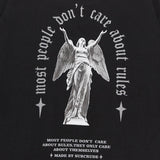 "Don't Care" Unisex Men Women Streetwear Graphic T-Shirt