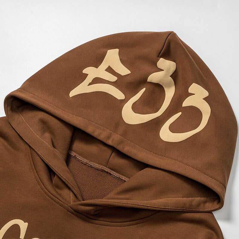 "Only Way To Live" Graphic Unisex Streetwear Vintage Women Men Y2K Hoodie