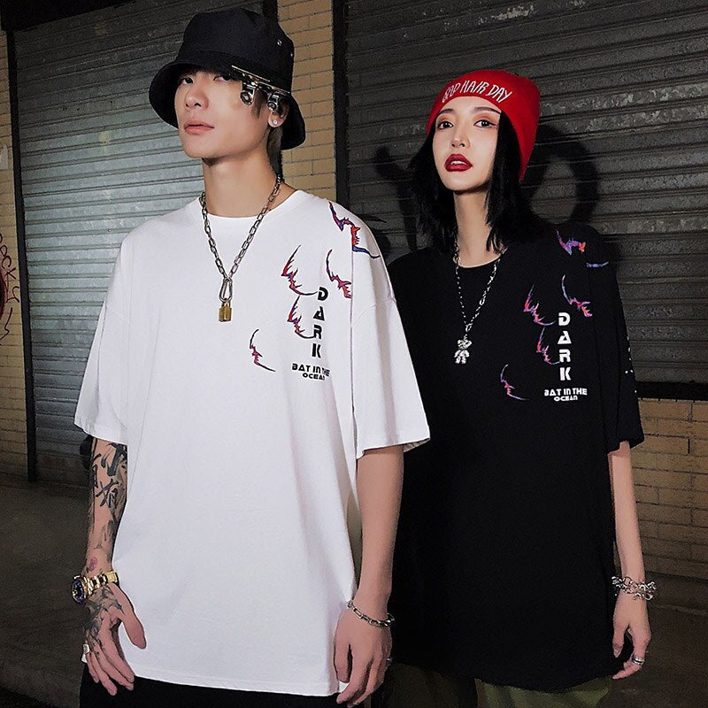 "Dark Skies" Unisex Men Women Streetwear Graphic T-Shirt