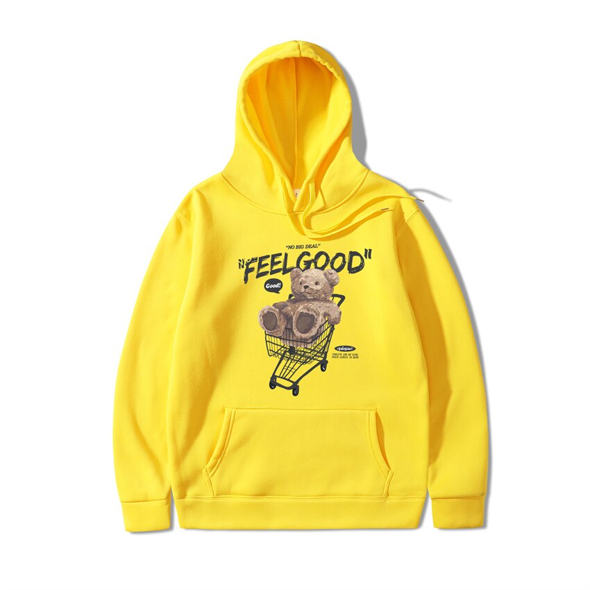 "Feeling Good" Unisex Men Women Streetwear Graphic Hoodie