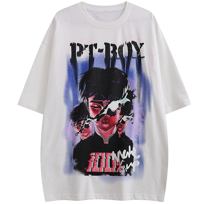 "Top Boy" Graphic Unisex Streetwear Vintage Women Men Y2K T-Shirt