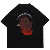 "Red Dragon" Graphic Unisex Streetwear Vintage Women Men Y2K T-Shirt