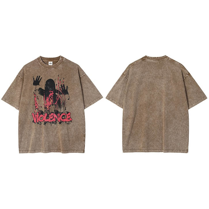 "No Rushing" Graphic Unisex Streetwear Vintage Women Men Y2K T-Shirt