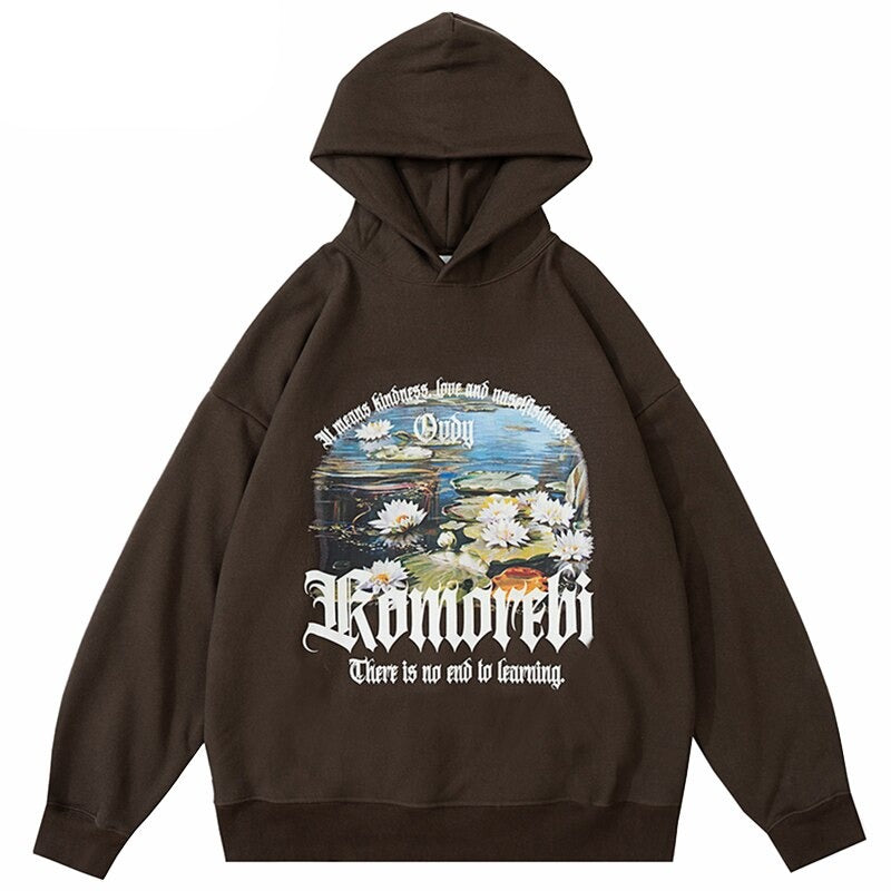 "In The Woods" Graphic Unisex Streetwear Vintage Women Men Y2K Hoodie