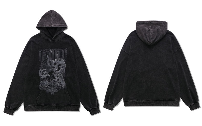 "Unwanted" Graphic Unisex Streetwear Vintage Women Men Y2K Hoodie