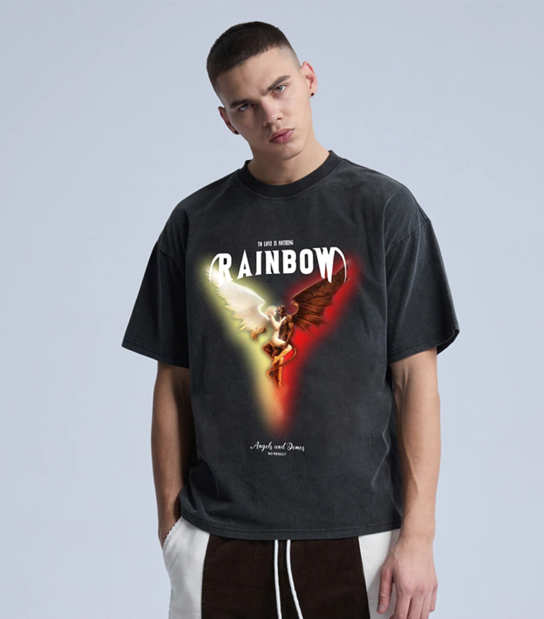 "Temperature" Graphic Unisex Streetwear Vintage Women Men Y2K T-Shirt Collection