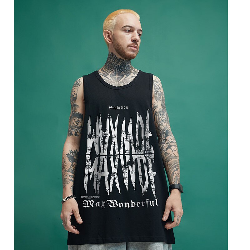 "Made Fine" Graphic Unisex Streetwear Vintage Women Men Y2K Tank Top