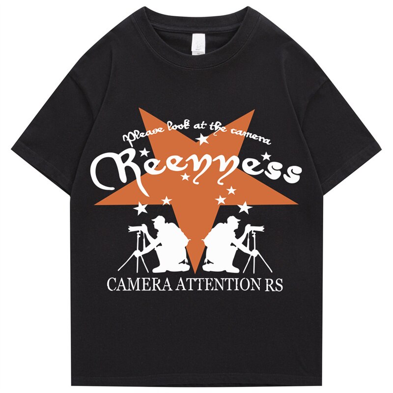 "Attention" Men Women Streetwear Unisex Graphic T-Shirt