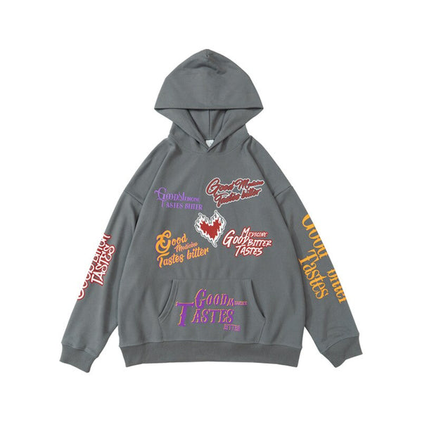"Good Taste" Graphic Unisex Streetwear Women Men Y2K Hoodie