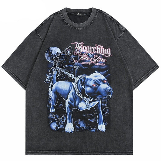 "Searching Still" Graphic Unisex Streetwear Vintage Women Men Y2K T-Shirt