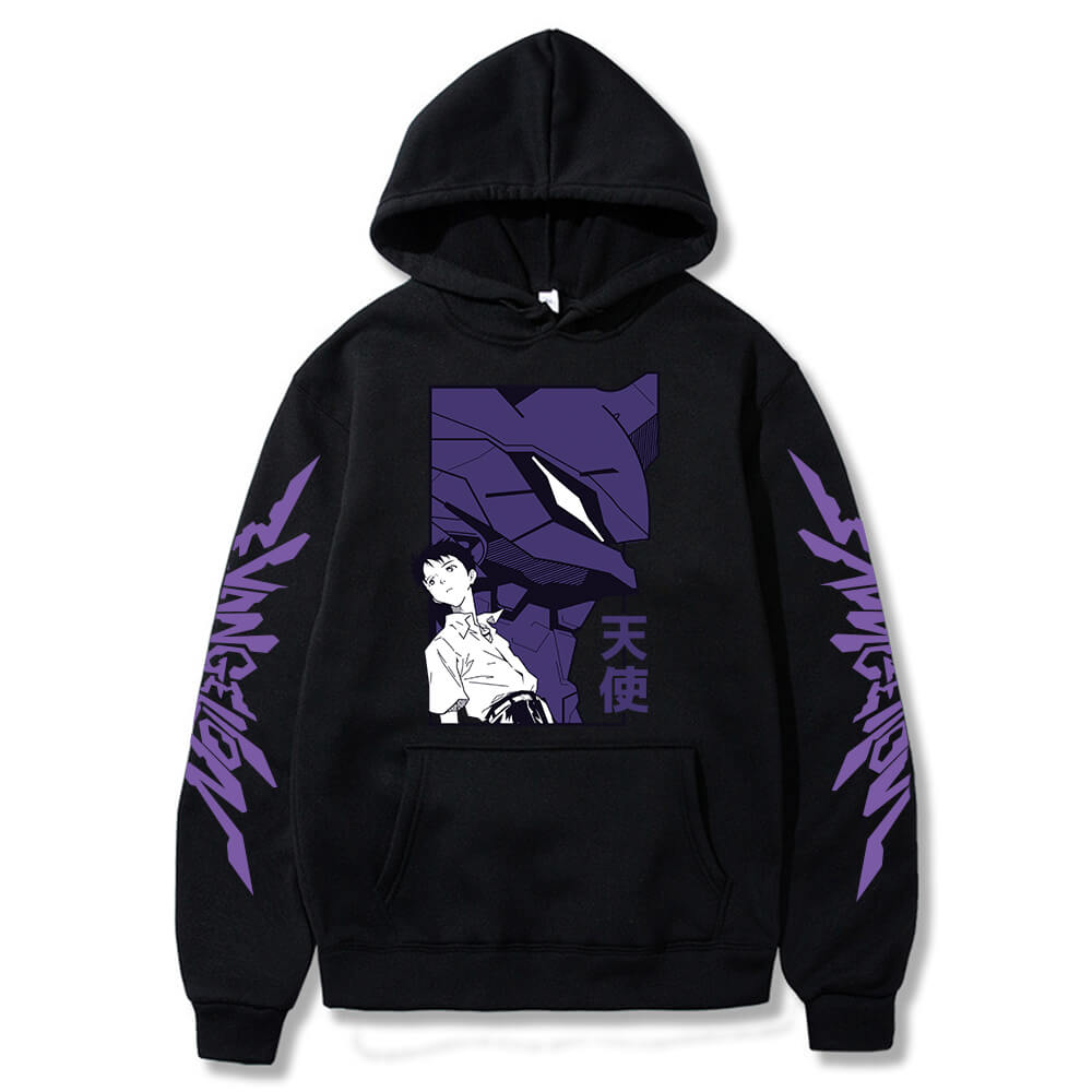 "Following You" Graphic Unisex Streetwear Women Men Y2K Hoodie