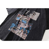 "Broken Glass" Unisex Men Women Streetwear Graphic T-Shirt