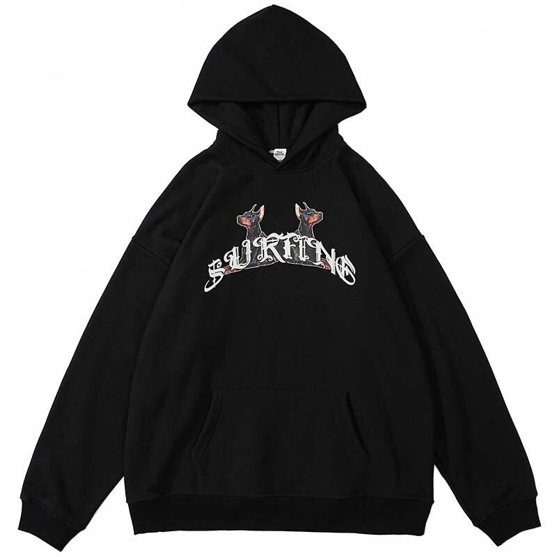 "First Down" Graphic Unisex Streetwear Vintage Women Men Y2K Hoodie