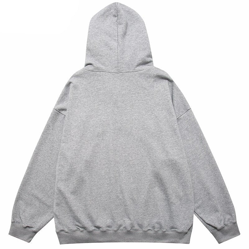 "Sunrise Rainbow" Graphic Unisex Streetwear Vintage Women Men Y2K Hoodie