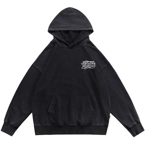"Sharp Pain" Graphic Unisex Streetwear Vintage Women Men Y2K Hoodie