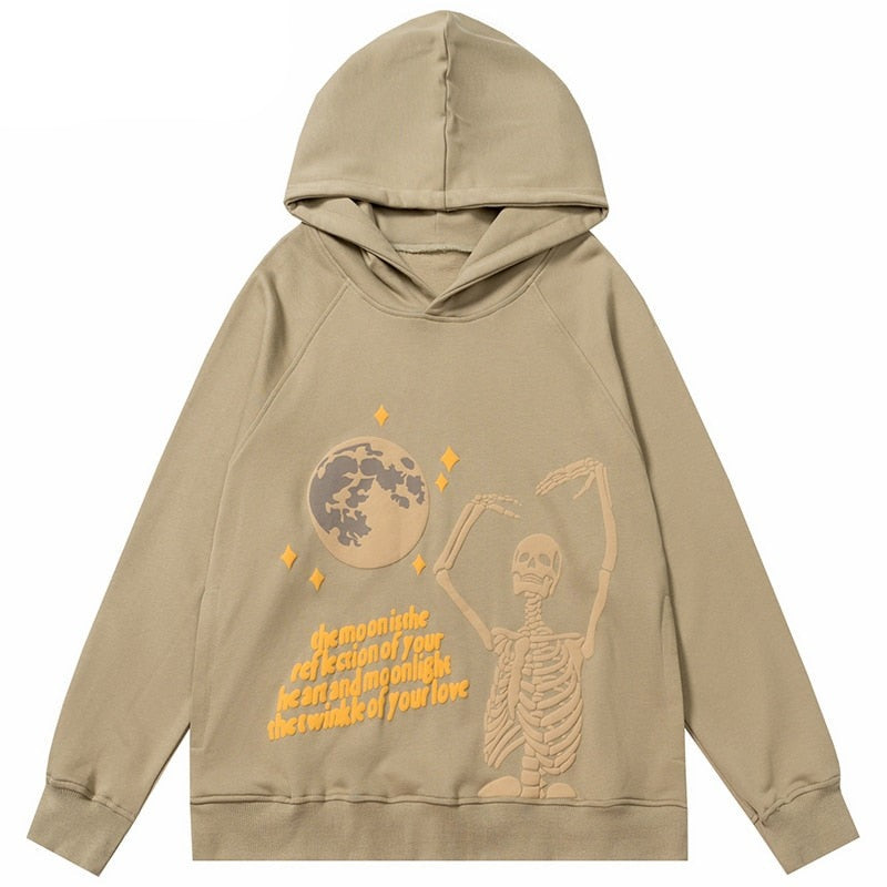 "Open Hands" Graphic Unisex Streetwear Vintage Women Men Y2K Hoodie