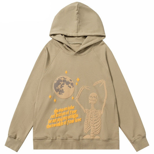"Open Hands" Graphic Unisex Streetwear Vintage Women Men Y2K Hoodie