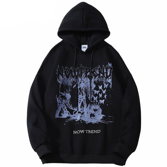 "Life Starts Soon" Graphic Unisex Streetwear Vintage Women Men Y2K Hoodie
