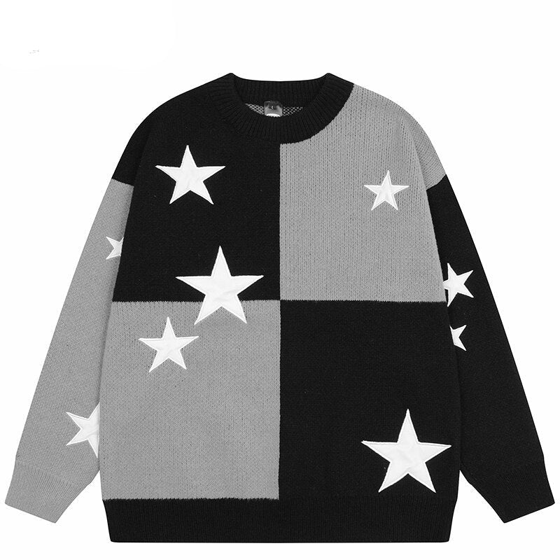 "Star Boy" Graphic Unisex Streetwear Vintage Women Men Y2K Sweater