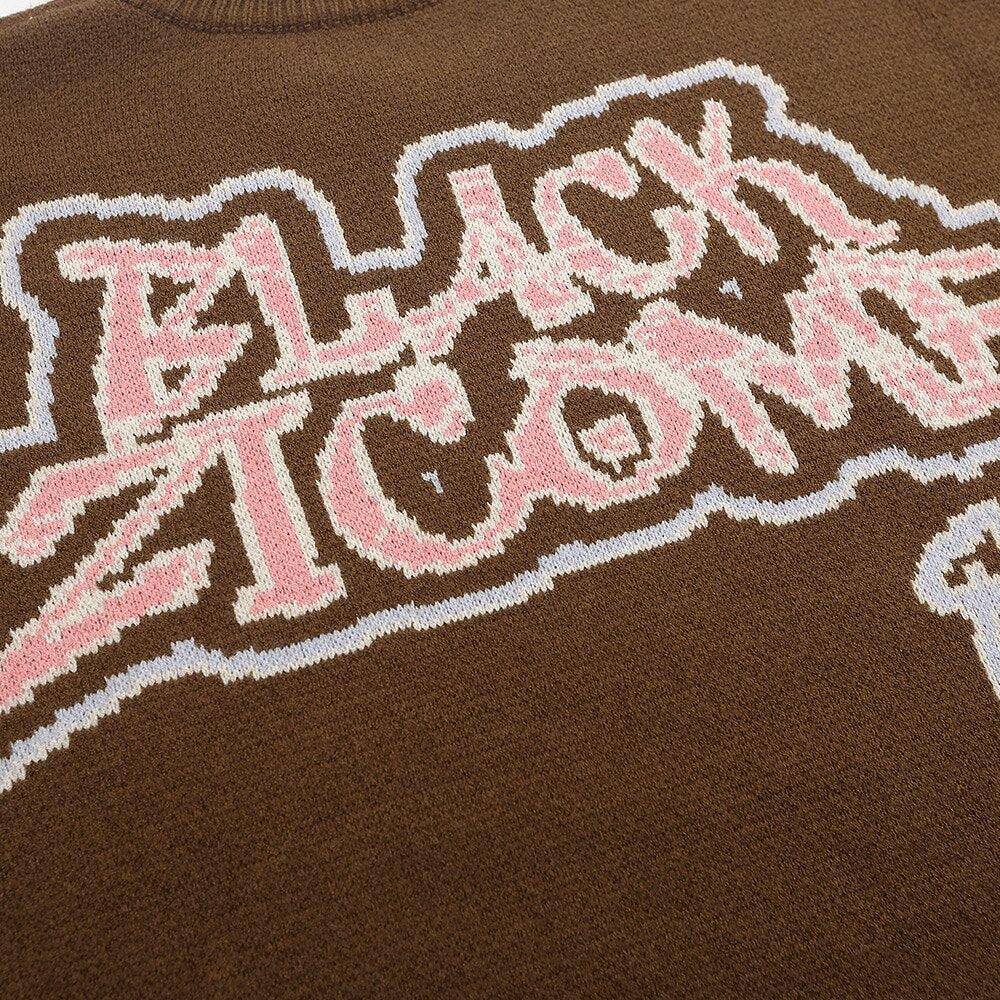 "White Legs" Graphic Unisex Streetwear Vintage Women Men Y2K Sweater