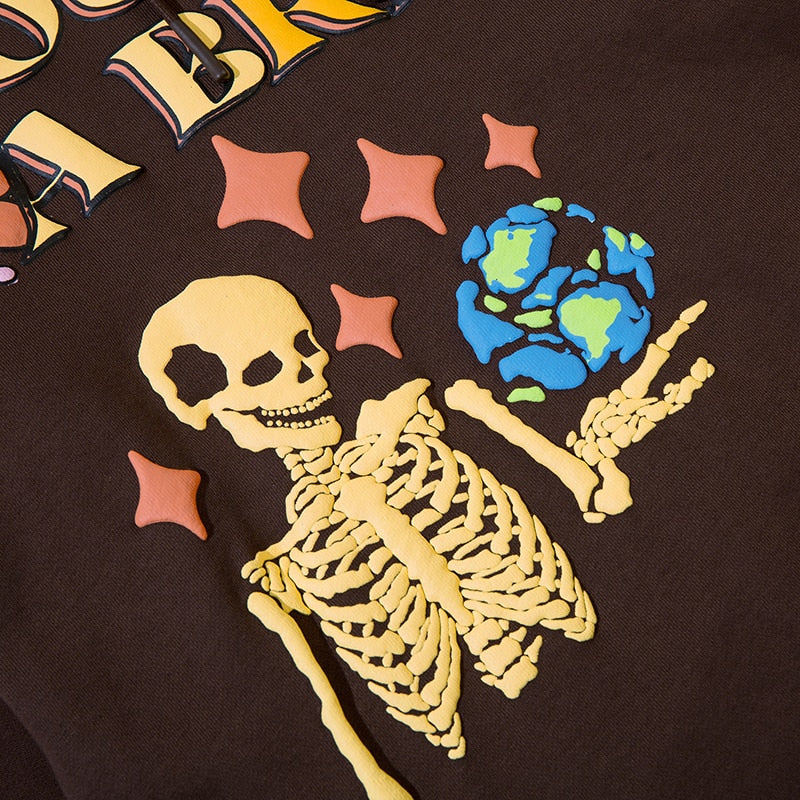 "Give Yourself Time" Graphic Unisex Streetwear Women Men Y2K Hoodie