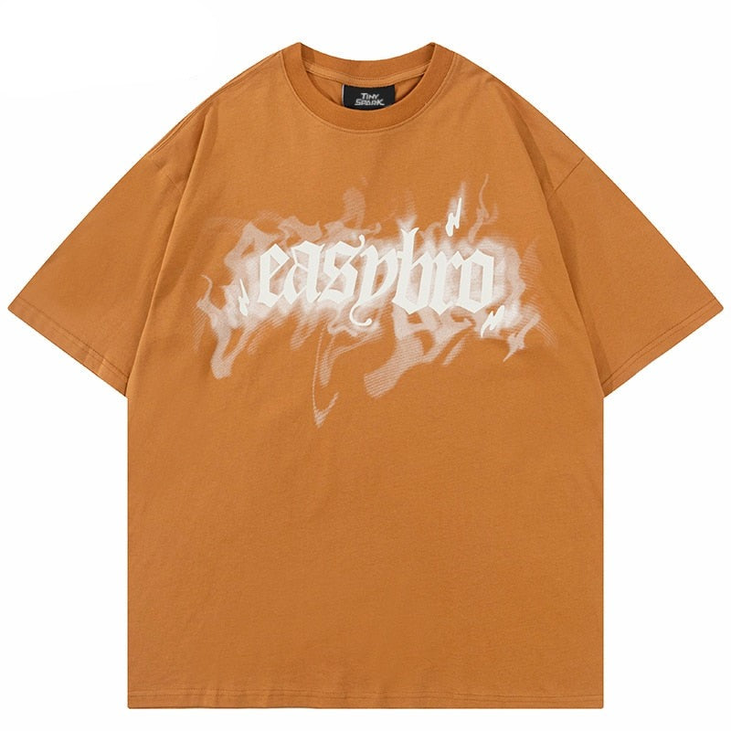 "Ghost Mode" Graphic Unisex Streetwear Women Men Y2K T-Shirt