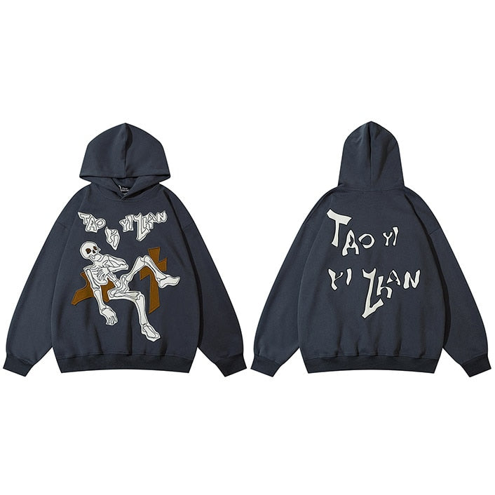"Dropping Down" Unisex Men Women Streetwear Graphic Hoodie