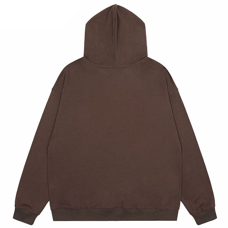 "Welcome Home" Graphic Unisex Streetwear Vintage Women Men Y2K Hoodie