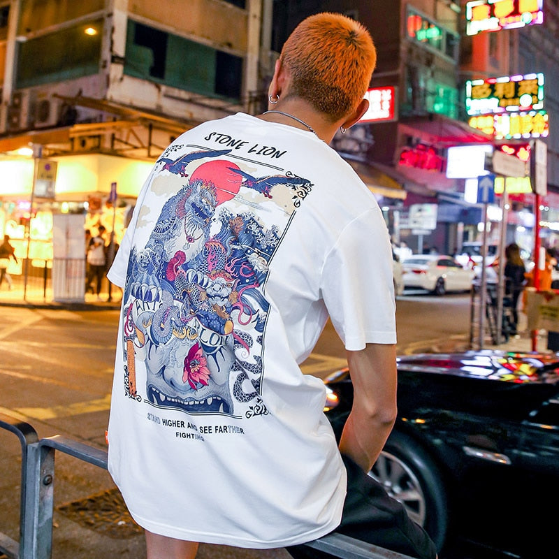 "Stone Cold" Graphic Unisex Streetwear Vintage Women Men Y2K T-Shirt
