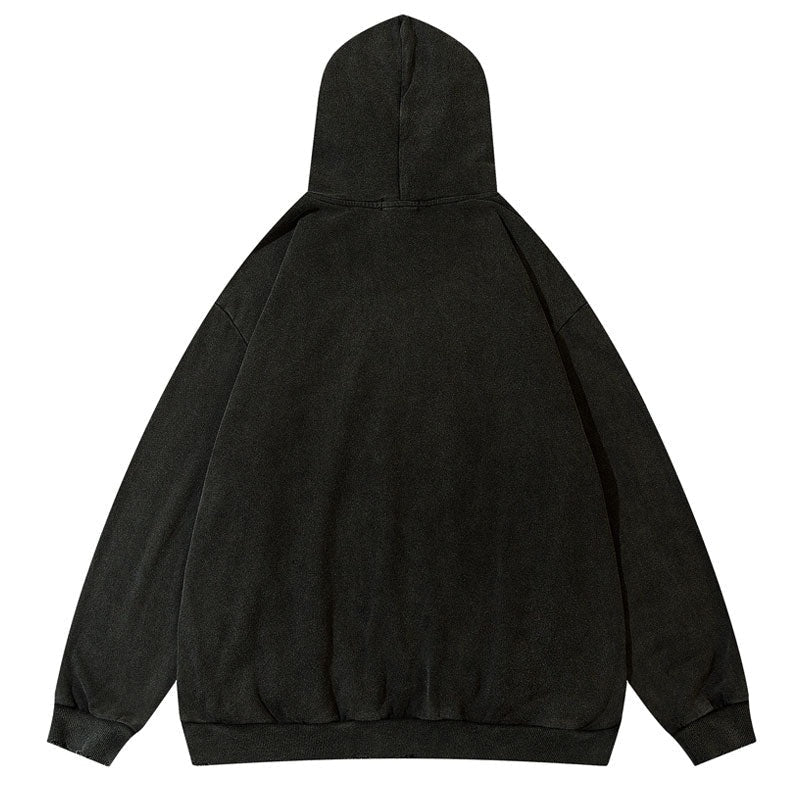 "Open Mouth" Graphic Unisex Streetwear Vintage Women Men Y2K Hoodie