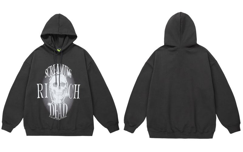 "Screaming Out Loud" Graphic Unisex Streetwear Vintage Women Men Y2K Sweatshirt
