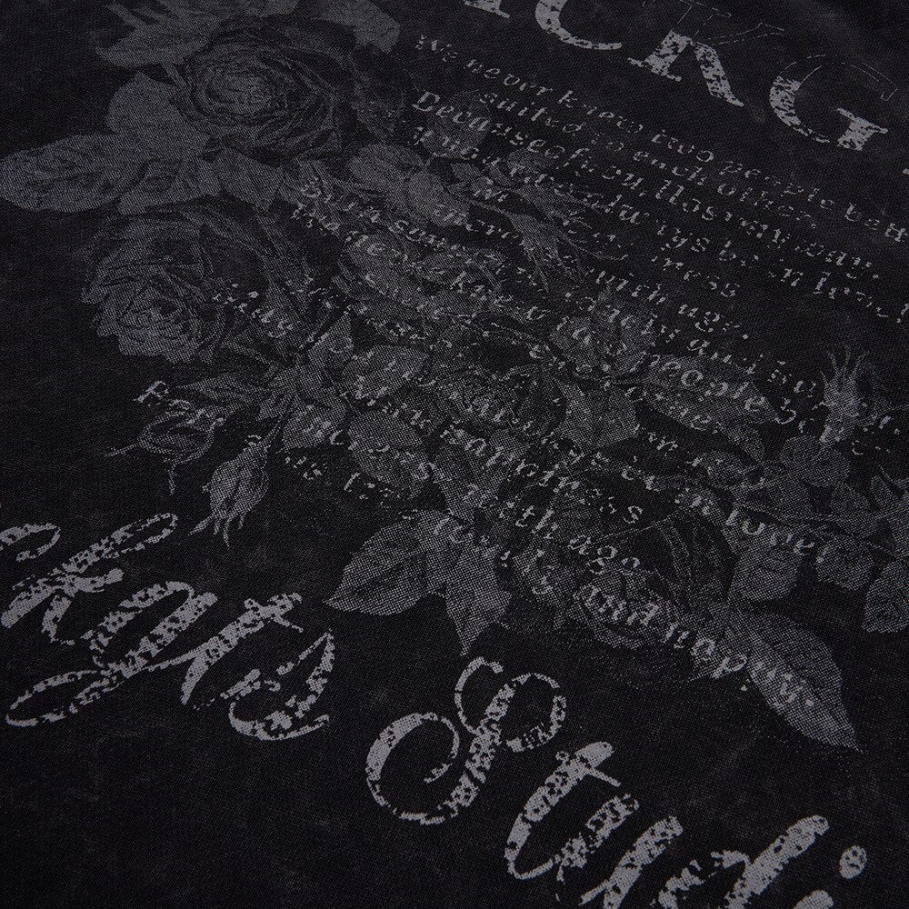 "Written In Time" Graphic Unisex Streetwear Vintage Women Men Y2K Hoodie