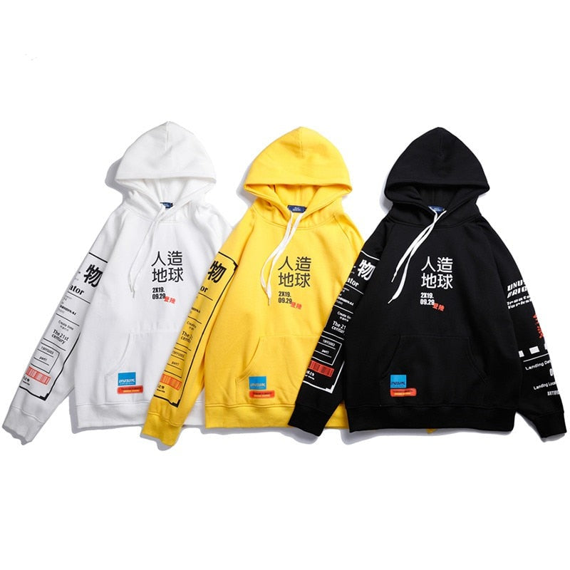 "Tokyo King" Graphic Unisex Streetwear Vintage Women Men Y2K Hoodie