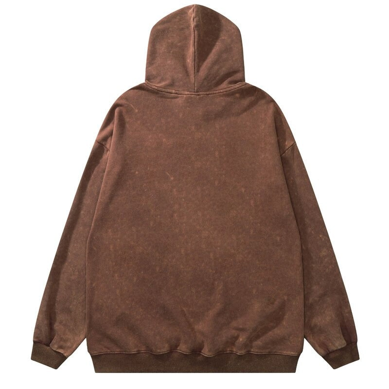 "Bigger Headache" Graphic Unisex Streetwear Vintage Women Men Y2K Hoodie