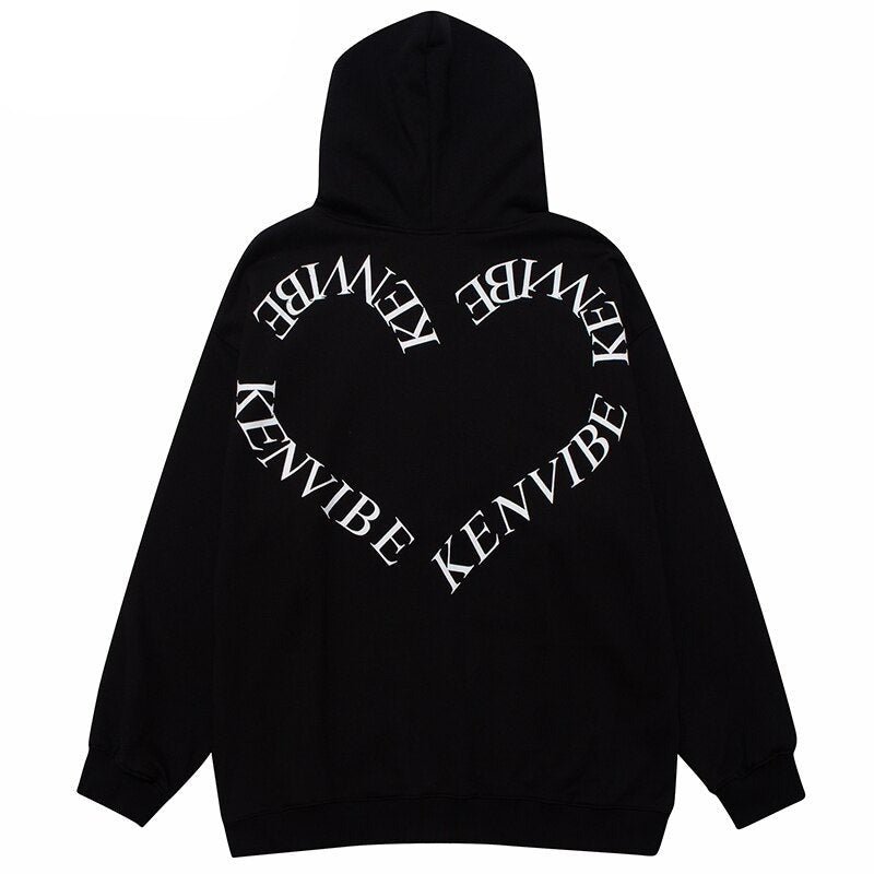 "Dotted Chest" Unisex Men Women Streetwear Graphic Hoodie