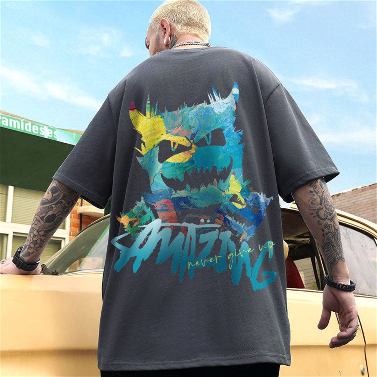 "Break Barriers" Unisex Men Women Streetwear Graphic Collection