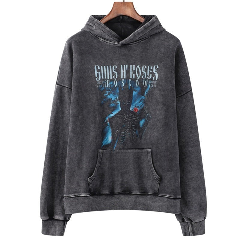 "Ghost Anime" Graphic Unisex Streetwear Women Men Y2K Hoodie