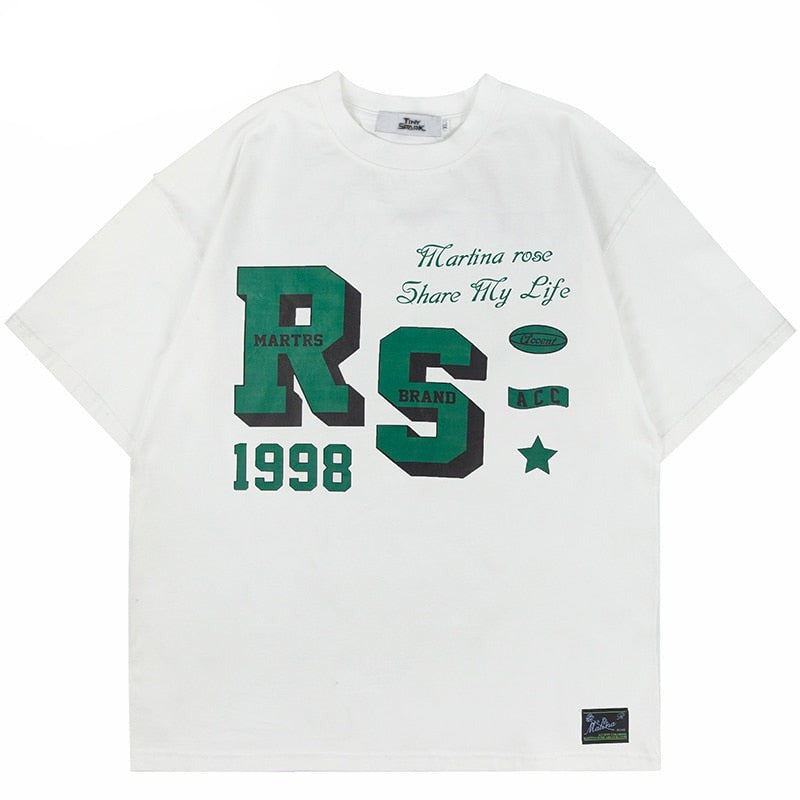 "Share Life" Graphic Unisex Streetwear Vintage Women Men Y2K T-Shirt