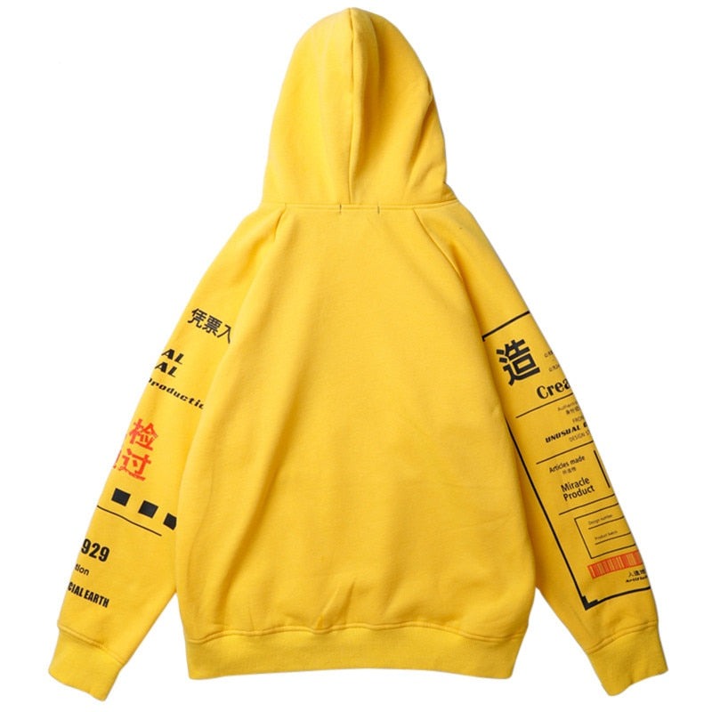 "Tokyo King" Graphic Unisex Streetwear Vintage Women Men Y2K Hoodie