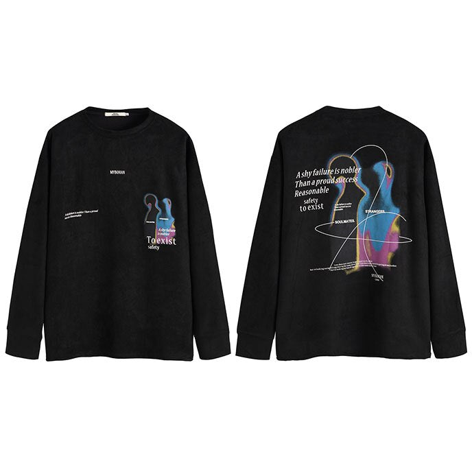 "Follow The Leader" Graphic Unisex Streetwear Women Men Sweatshirt