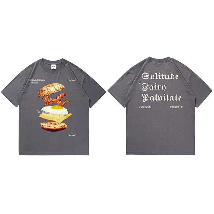 "Sandwhich" Graphic Unisex Streetwear Vintage Women Men Y2K T-Shirt