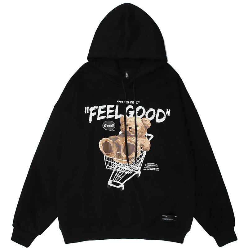 "Feel Better" Unisex Men Women Streetwear Graphic Hoodie