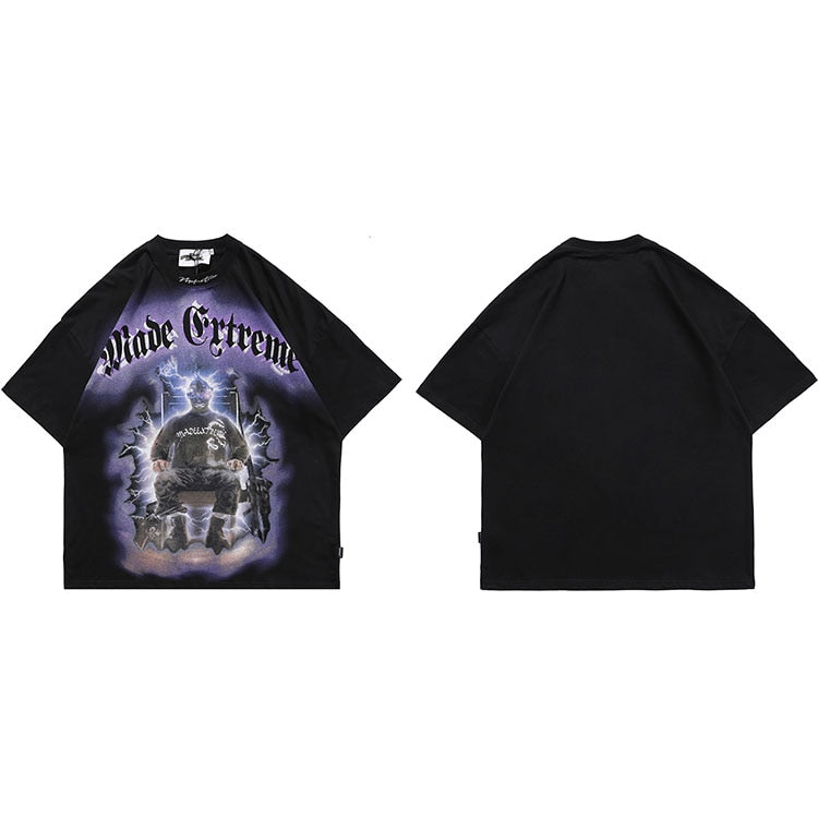 "Death Row" Unisex Men Women Streetwear Graphic T-Shirt